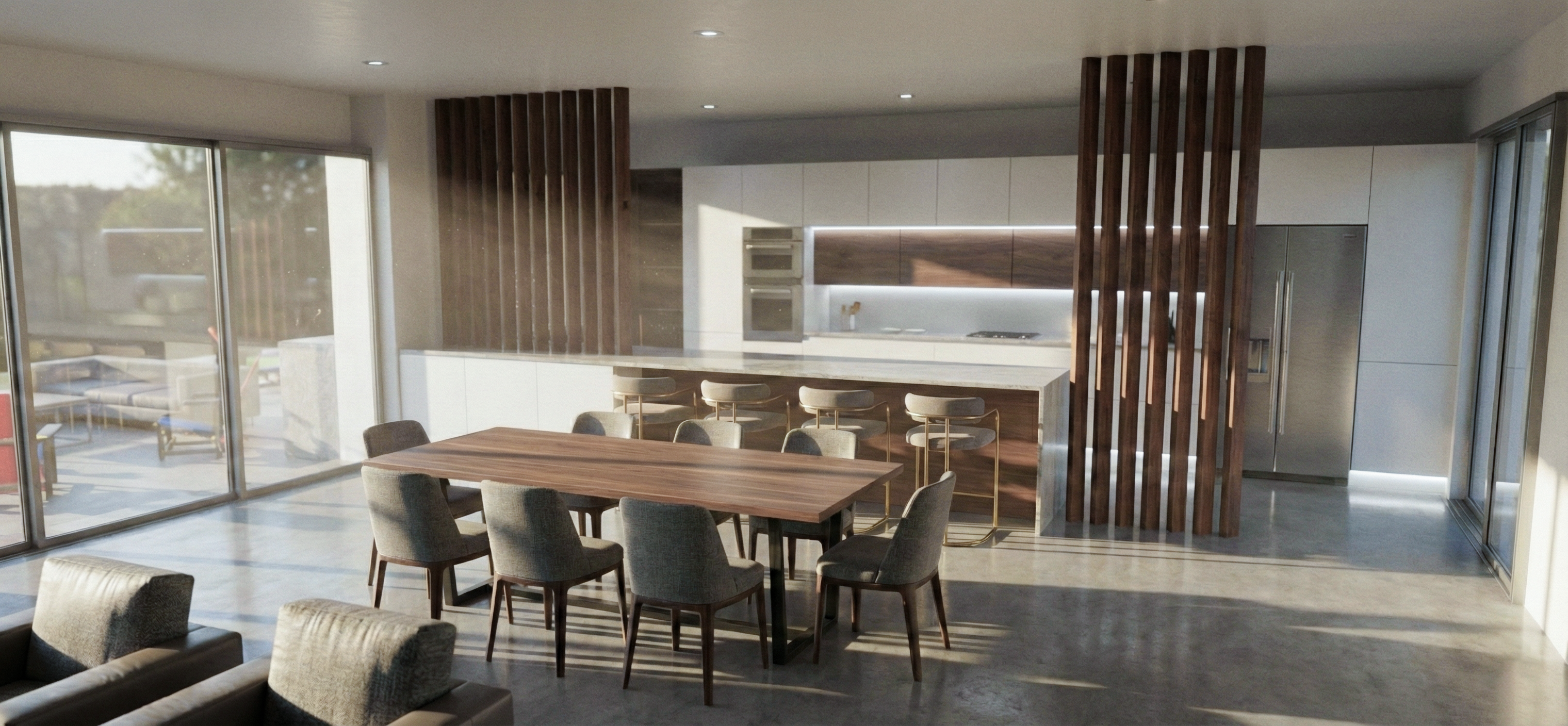 Residencia Privada — visualización conceptual